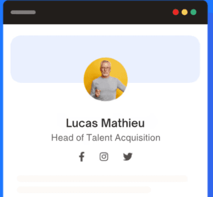 User Illustration
